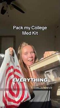 College Med Kit 2026 #haul #medkit #college #dorm