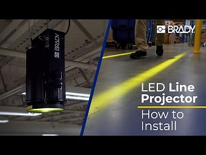 How to Install | Brady LED Virtual Line Projector