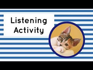 Listening Activity 17 (auditory memory)