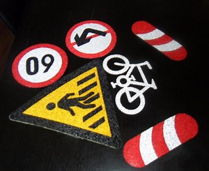 [Hot Item] Customizable Thermoplastic Pavement Reflective Adhesive Road Marking Tape Reflective Thermoplastic Temporary Pavement Road Marking Tape