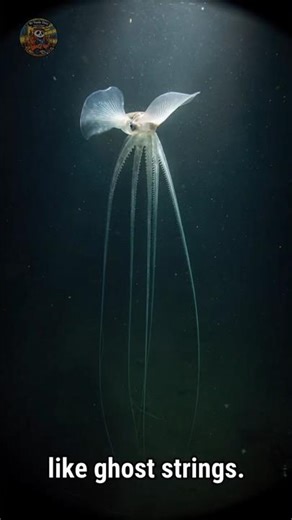 The Deep Sea Mystery Bigfin Squid #panda #facts #bigfinsquid #deepsea #mystery #aishorts #hilarious