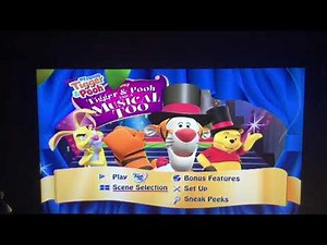 My Friends Tigger & Pooh: Tigger & Pooh And A Musical Too 2009 DVD Menu Walkthrough