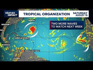 Tropical update: Tracking two disturbances for possible development