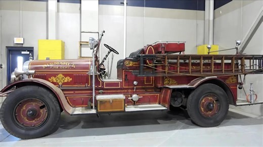 1926 Seagrave fire truck returns to Bismarck