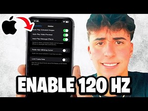How To Enable 120 Hz Refresh Rate On iPhone - Fastest Guide