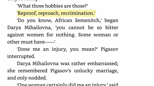 9. reproof, reproach, recrimination