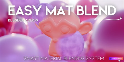 Easy Mat Blend – Automatic Raycast Material Blending