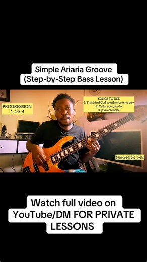 MASTER African Ariaria Bass in few seconds!