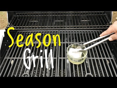 How To Season Propane Gas Grill Easy Simple