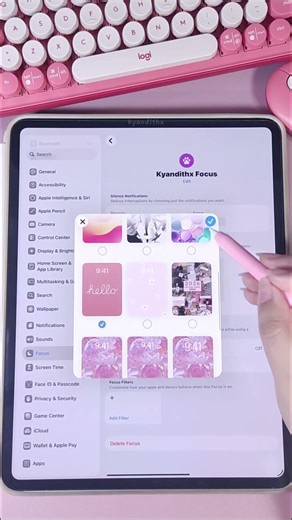 Put Your Name on iPad Lock Screen Using Focus ✨ (Personalize iPad)