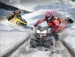 Walkthrough Snowmobile Racing . BrightestGames.com