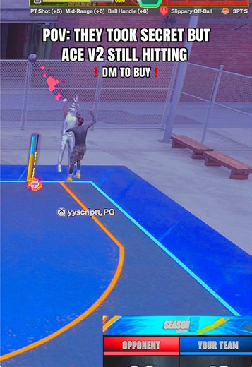 Yall secret boys tap in Ace v2 best zen script out rn ‼️‼️ #nba2k26script #zen #yyscriptt #2k26park #nba2kzen