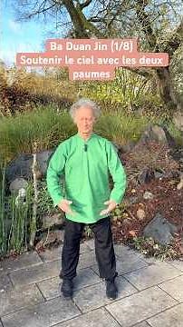 Ba Duan Jin 1/8 – Supporting the Sky with Both Hands | Traditional Qi Gong #qigong #baduanjin