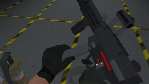 某VR硬核射击游戏部分武器换弹演示（狗头）