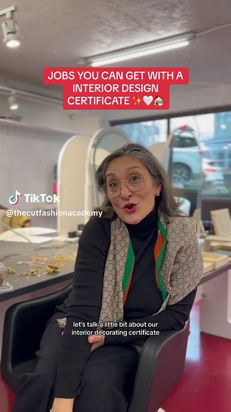 What jobs can you get with an Interior Design Certificate? 👀🤔 Dean and Founder Liza shares #interiordesign #interiordesignideas #interiordesigntips #interiordesigntrends