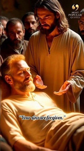 Jesus Says: Your Sins Are Forgiven | Freedom From Guilt | Mark 2:5 | 8K Divine Moment
