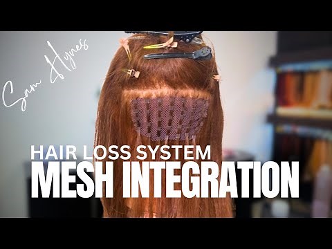 The MOST Detailed Mesh Integration Tutorial on YouTube | Non-Surgical Hair Replacement!