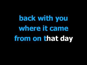 Snowbird Anne Murray Karaoke Lyrics