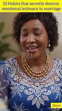 10 Habits That Secretly Destroy Emotional Intimacy In Marriage (Part1) #viral #shorts #fyp
