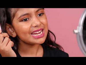 My 7-YEAR-OLD follows my makeup tutorial