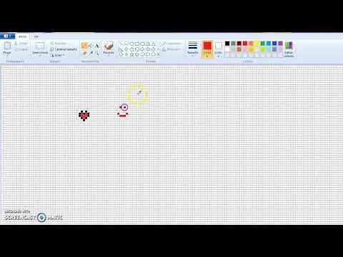 COMO HACER PÍXEL ART EN PAINT FÁCIL Y RÁPIDO