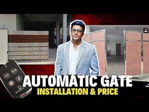 Automatic Gate Installation And Price | HireandBuild | Tamil
