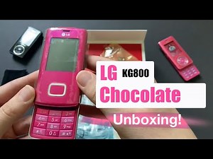 Pink LG Chocolate KG800 Unboxing!