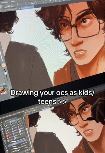 Drawing Your OCs as Kids or Teens — OC Redraw Ideas
