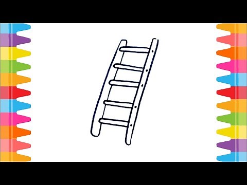 How to Draw Ladder | Easy Drawing Step by Step