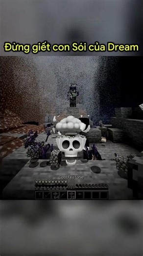 Đừng động vào con Sói của Dream #minecraft #shorts