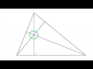Watch how to sign 'orthocenter' in American Sign Language.