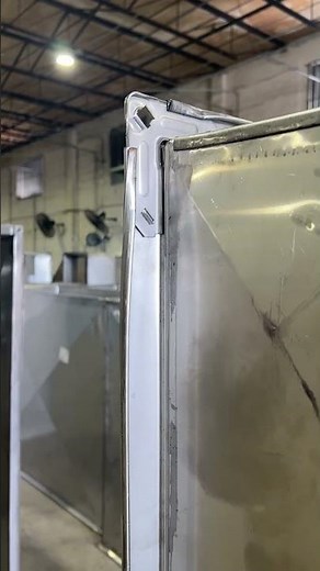 Rectangular TDC Ductwork made in 18 Gauge Stainless