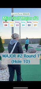294K views · 1.7K reactions | Mini Golf MAJOR #2 Round 1 | 18 Holes (Hole 10) #twintourgolf #golf #minigolf #miniputtputt #minigolfcourse #tournament #major #minigolfmajor | Twin Tour Golf | Facebook