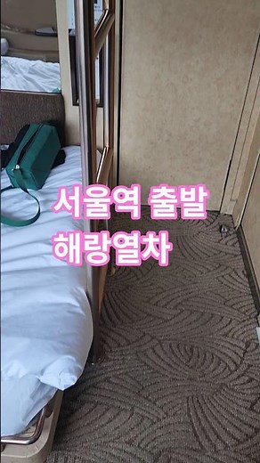 2박3일 입행동기들 자녀결혼완판기념여행#해랑열차#국내여행#쇼츠#2층침대열차