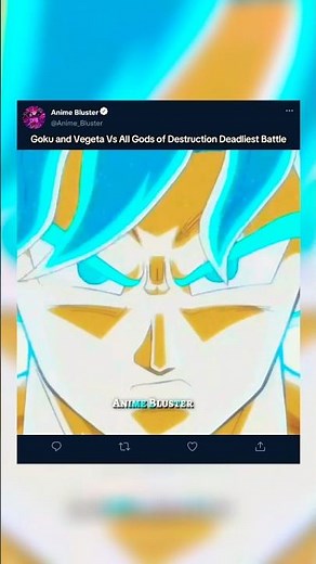 Goku and Vegeta Vs All Gods Of Destruction Deadliest Battle #dbs #dbz #goku #vegeta #anime #shorts