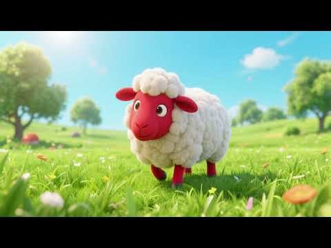 Baa Baa Red Sheep in the Meadow | Fun Kids Songs & Nursery Rhymes 🐑❤️🌼