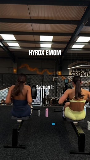 Intense HYROX EMOM Workout Routine
