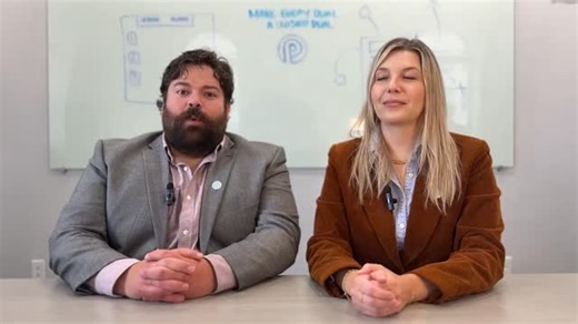 Proposify | Proposal Software on Instagram: "The deal’s on the line and so is our star’s commission. Will this proposal be a fumble… or a home run? Proposal Experts Nancy and Jim are in the booth with zero chill, calling every move in this proposal play-by-play. Hit play ▶️"