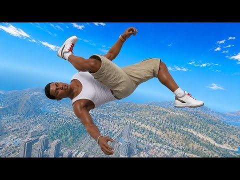 GTA 5 Epic Ragdolls - Crazy Pedestrian Fails & Physics Moments Episode 32