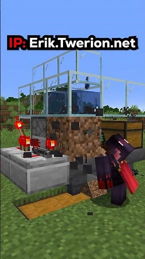 ⛰️ BUILDING A MUD FARM @Twerion #minecraft #minecraftshorts #minecrafttutorial