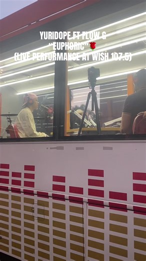 EUPHORIC YURIDOPE FT FLOW G LIVE PERFORMANCE WISH 107.5 #yuridope #flowg #wish #wish1075 #fyp