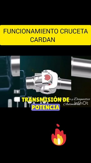 🚨Funcionamiento de la cruceta de cardan #ejecardan #cruceta #cardan | Mecánica y diagnostico Automotriz