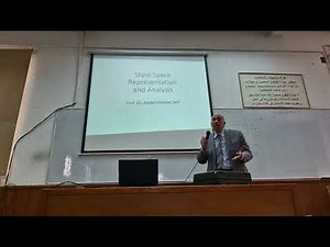 Lecture 1: State Space Representation and Analysis