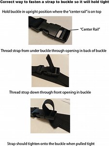 Watch How to thread buckle correctly on Amazon Live
