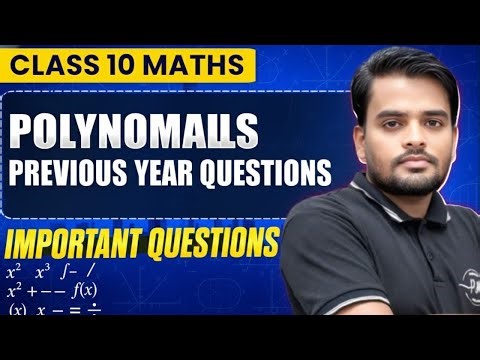 Polynomials || CBSE Class 10 Math Previous Year Questions || CBSE Math Sample Paper
