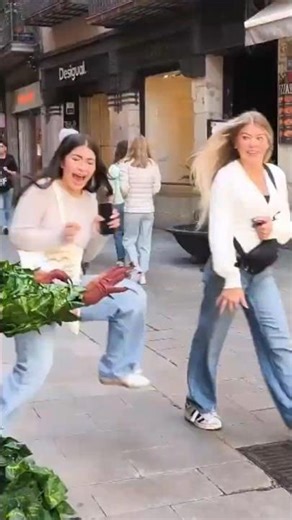 Beautiful Girls Get Scared 😂 #shorts #pranks #bushmanprank