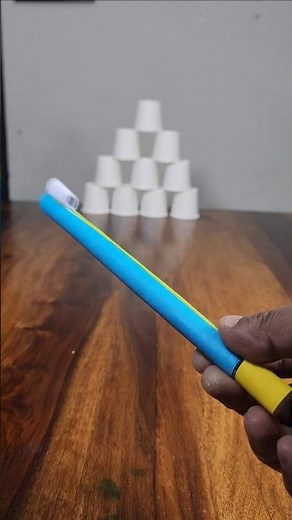 Slingshot very easy paper shooter #diy #craft #handmade #amazing