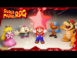 Super Mario RPG Remake ⁴ᴷ Full Playthrough (All Hidden Treasure Chests + Culex boss fight)