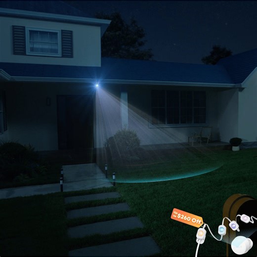 Protect your home with radar-powered lighting—smart detection, broad coverage, instant security. Best Deal won’t last! | eufy