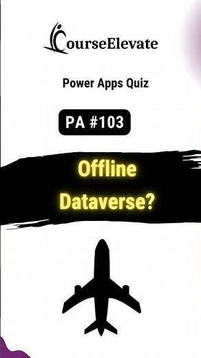 Power Apps Quiz: Which Functions Enable Offline Mode with Dataverse? 💾